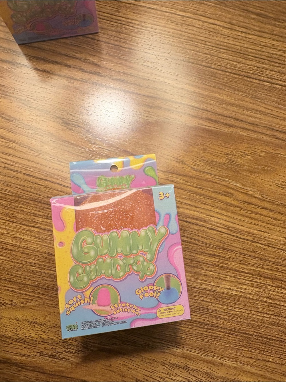 x3 - Gummy gum drop Candy (pink/purple/orange)